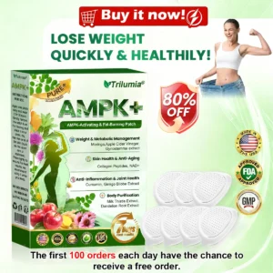 🩺𝑻𝒓𝒊𝒍𝒖𝒎𝒊𝒂® 🔥𝑨𝑴𝑷𝑲-𝑨𝒄𝒕𝒊𝒗𝒂𝒕𝒊𝒏𝒈 𝑴𝒆𝒕𝒂𝒃𝒐𝒍𝒊𝒔𝒎 & 𝑭𝒂𝒕-𝑩𝒖𝒓𝒏𝒊𝒏𝒈 𝑷𝒂𝒕𝒄𝒉 ✅ Ignites your body's natural fat-burning switch to support healthy weight, boost energy, and promote heart health.