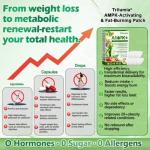 🩺𝑻𝒓𝒊𝒍𝒖𝒎𝒊𝒂® 🔥𝑨𝑴𝑷𝑲-𝑨𝒄𝒕𝒊𝒗𝒂𝒕𝒊𝒏𝒈 𝑴𝒆𝒕𝒂𝒃𝒐𝒍𝒊𝒔𝒎 & 𝑭𝒂𝒕-𝑩𝒖𝒓𝒏𝒊𝒏𝒈 𝑷𝒂𝒕𝒄𝒉 ✅ Ignites your body's natural fat-burning switch to support healthy weight, boost energy, and promote heart health.