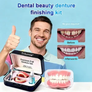 🦷 Ends Today: 70% OFF Trilumia™Custom-Fit Dentures