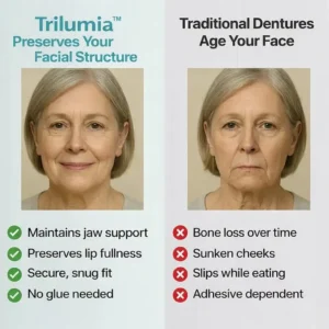 🦷 Ends Today: 70% OFF Trilumia™Custom-Fit Dentures