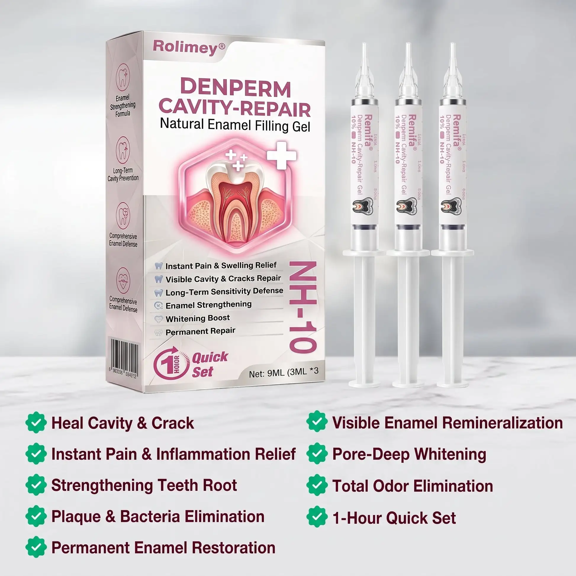 🇺🇸Trilumia® DenPerm🦷 Cavity-Repair Natural Enamel Filling Gel🥗
– waletuo