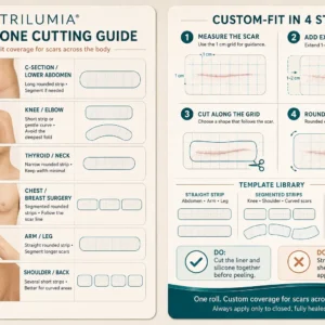 🇺🇸👩‍⚕️✨Trilumia® Silicone Scar Therapy Roll — Custom-Fit Care for Long, Raised Surgical Scars