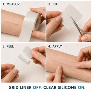 🇺🇸👩‍⚕️✨Trilumia® Silicone Scar Therapy Roll — Custom-Fit Care for Long, Raised Surgical Scars