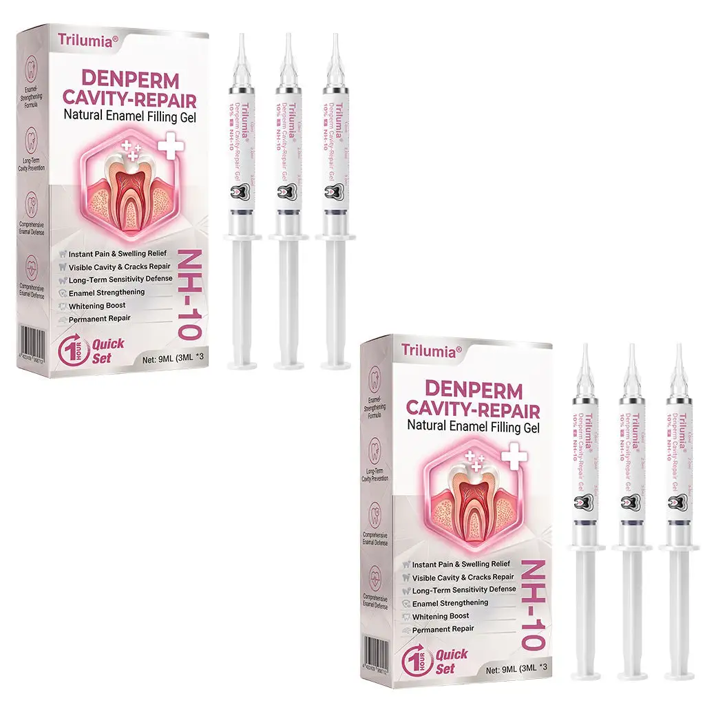 👨⚕️ Official Store ✨ Trilumia® DenPerm 🦷 Cavity-Repair Natural Enamel
– Petal Twist