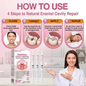 👨⚕️ Official Store ✨ Trilumia® DenPerm 🦷 Cavity-Repair Natural Enamel
– Petal Twist